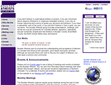 Tablet Screenshot of boulderatheists.org